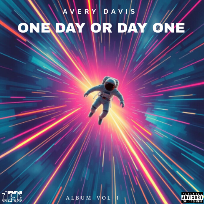 CD Mixtape/Album Cover Artwork Template Capa de álbum