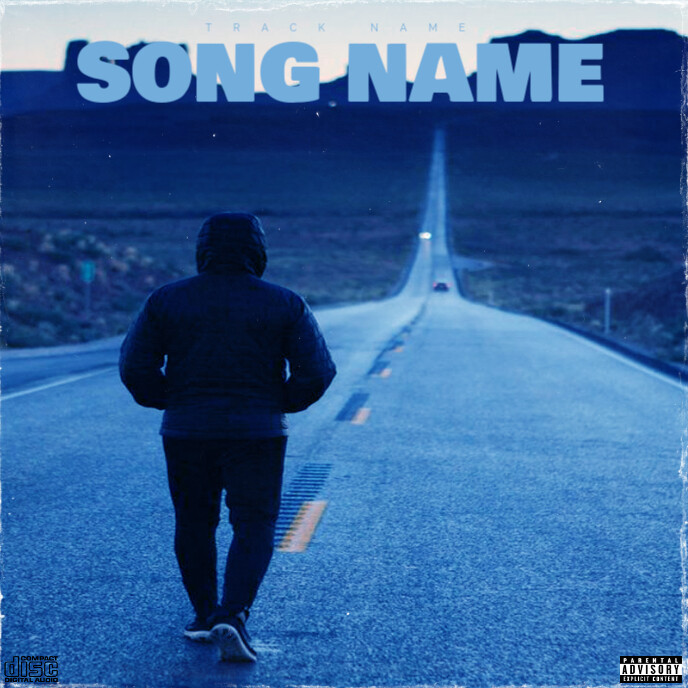 CD Mixtape/Album Cover Artwork Template PosterMyWall