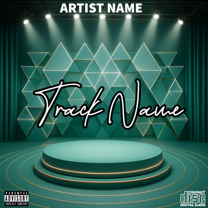CD Mixtape Album Cover Artwork Template | PosterMyWall