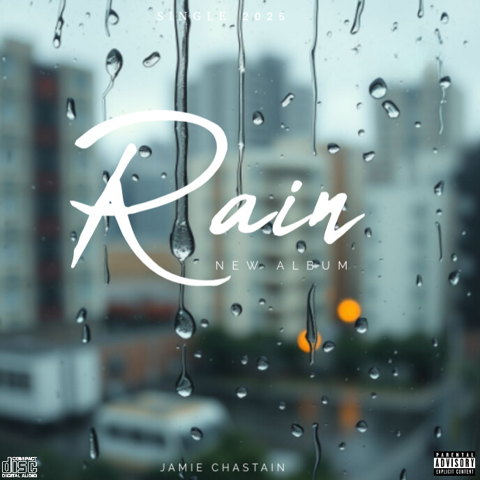 CD Mixtape/Album Cover Artwork Template