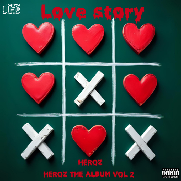 CD Mixtape/Album Cover Artwork Template | PosterMyWall