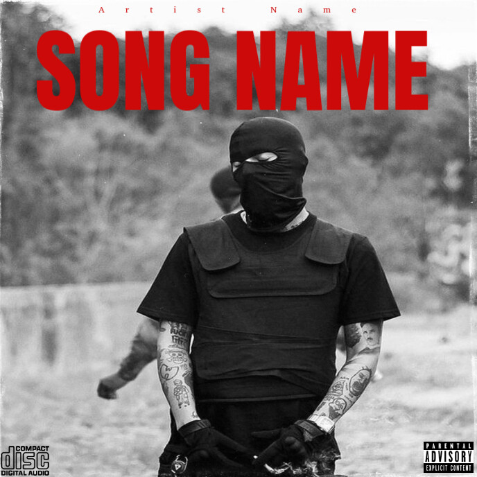 Copy of CD Mixtape/Album Cover Artwork Template | PosterMyWall