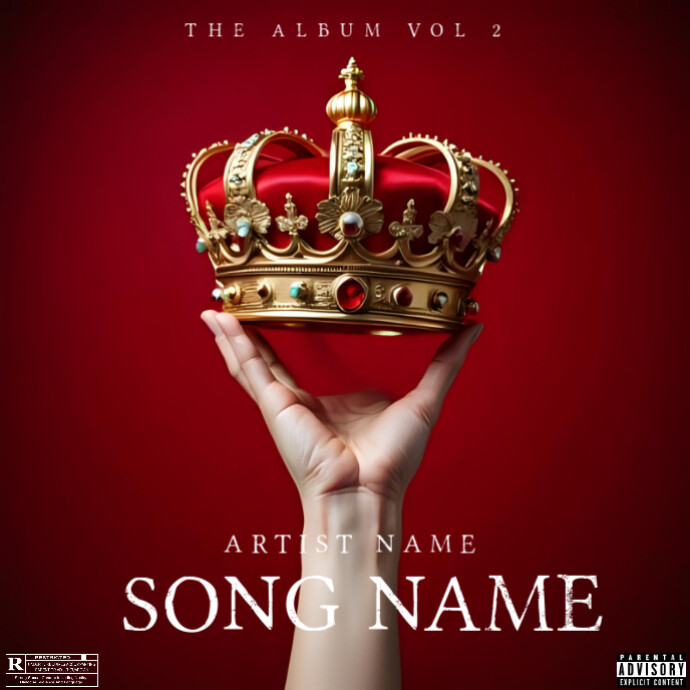 CD Mixtape/Album Cover Artwork Template PosterMyWall