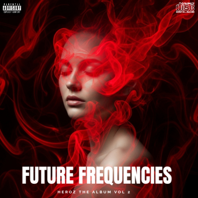 CD Mixtape/Album Cover Artwork Template | PosterMyWall