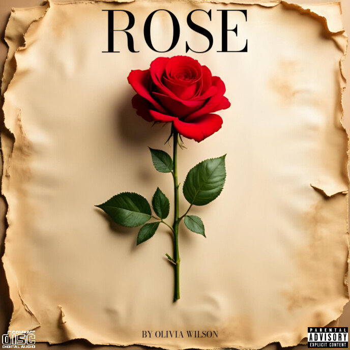 CD Mixtape/Album Cover Artwork Template ปกอัลบั้ม