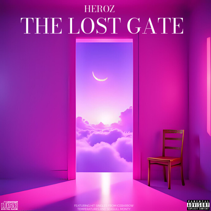 CD Mixtape/Album Cover Artwork Template