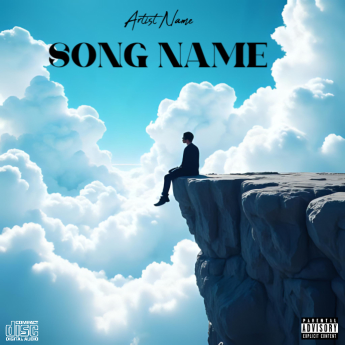 CD Mixtape/Album Cover Artwork Template PosterMyWall
