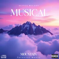 CD Mixtape/Album Cover Artwork Template
