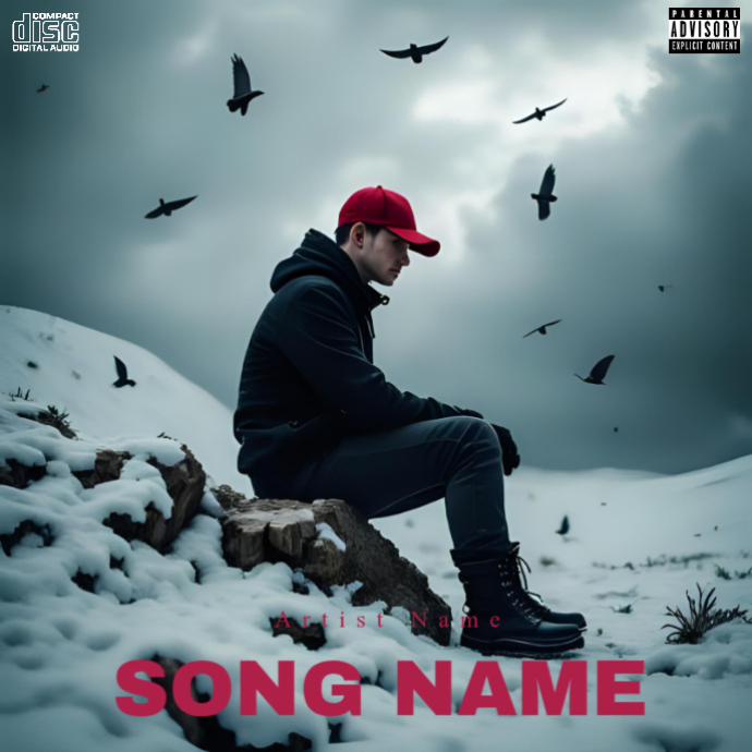 Copy of CD Mixtape/Album Cover Artwork Template | PosterMyWall