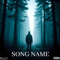 CD Mixtape/Album Cover Artwork Template