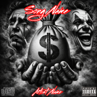 CD Mixtape Album Cover template