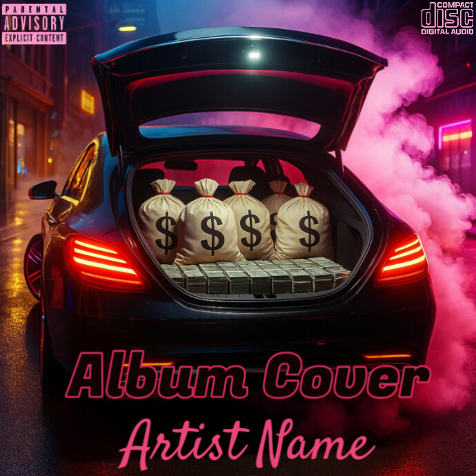 CD Mixtape/Album Cover Template | PosterMyWall