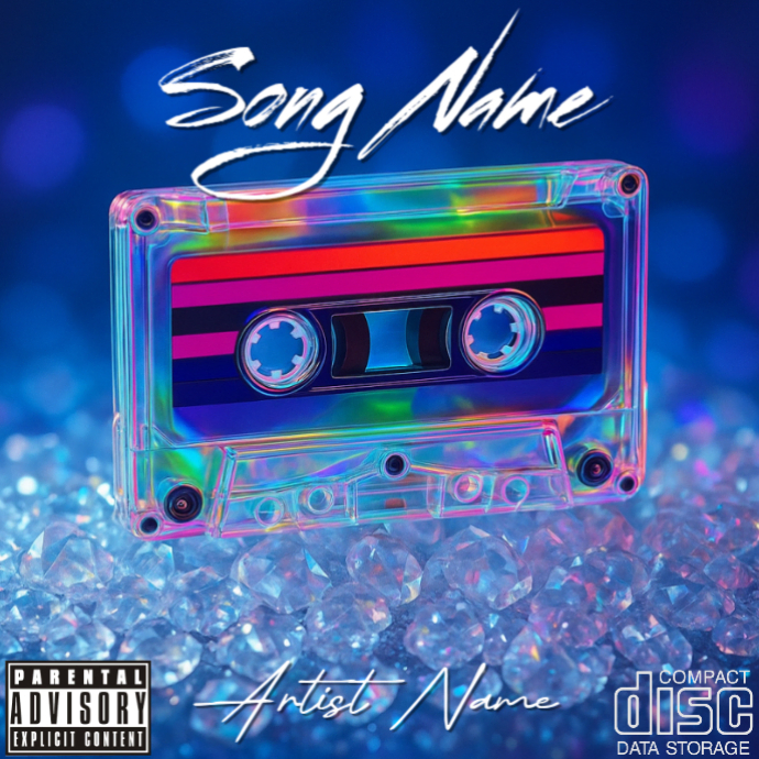 Copy of CD Mixtape Album Cover | PosterMyWall