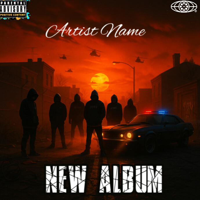 CD Mixtape/Album Cover Template | PosterMyWall