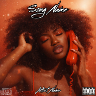 CD Mixtape Album Cover Portada de Álbum template