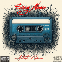 CD Mixtape Album Cover template