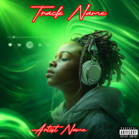 CD Mixtape Album Cover template