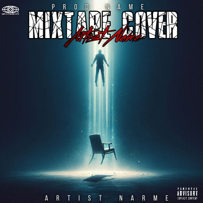 CD mixtape cover album cover 专辑封面 template