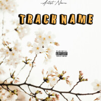 Cd mixtape song album cover art template