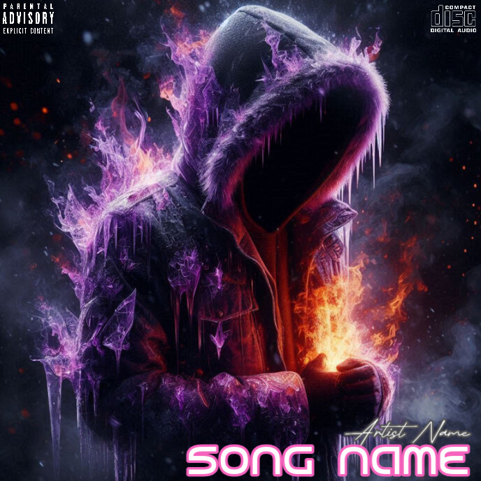 CD mixtape song album cover art work template | PosterMyWall