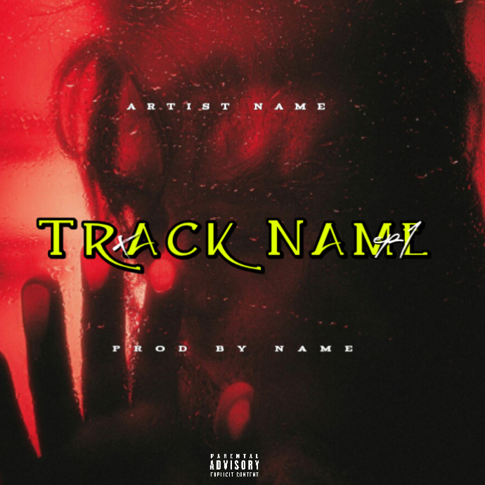 CD mixtape song album cover art work template | PosterMyWall