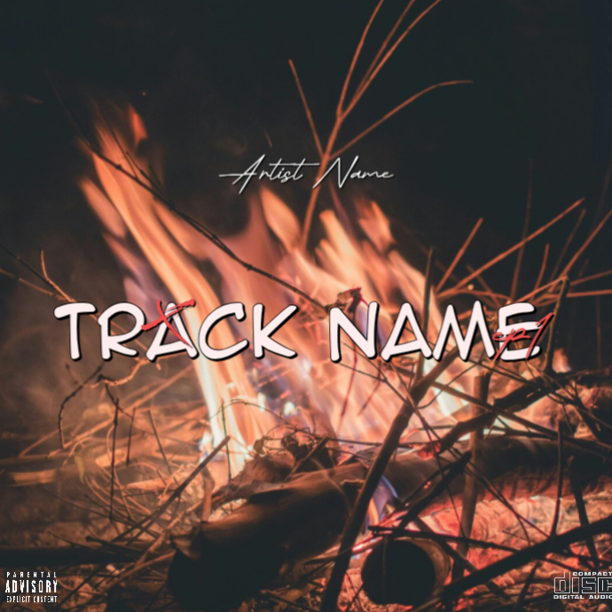 Plantilla de CD mixtape song album cover art work template | PosterMyWall