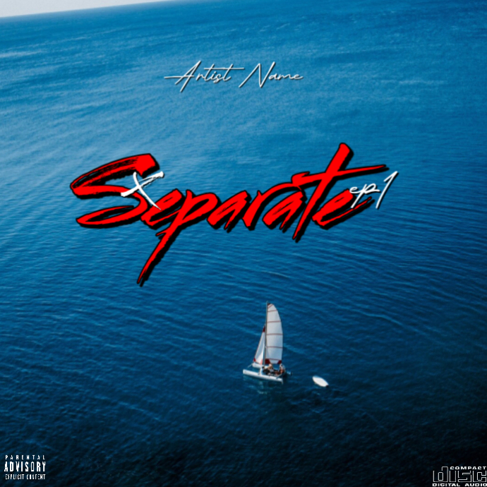 CD mixtape song album cover art work template | PosterMyWall