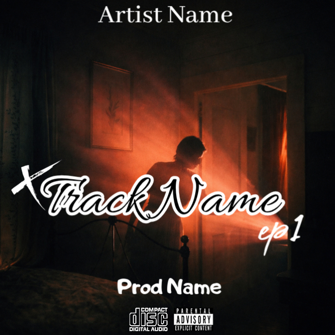 CD mixtape song album cover art work template | PosterMyWall