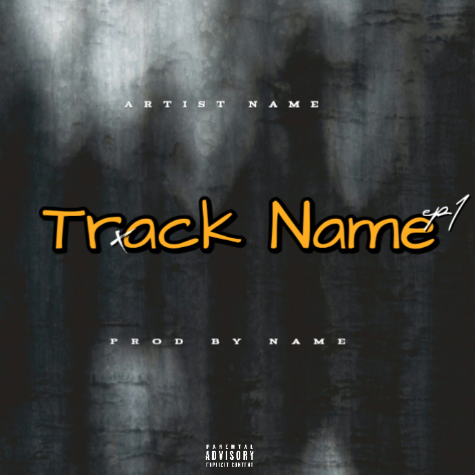Plantilla de CD mixtape song album cover art work template | PosterMyWall