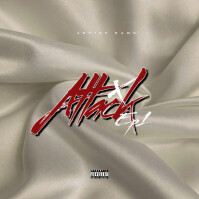 CD mixtape song album cover art work template ปกอัลบั้ม