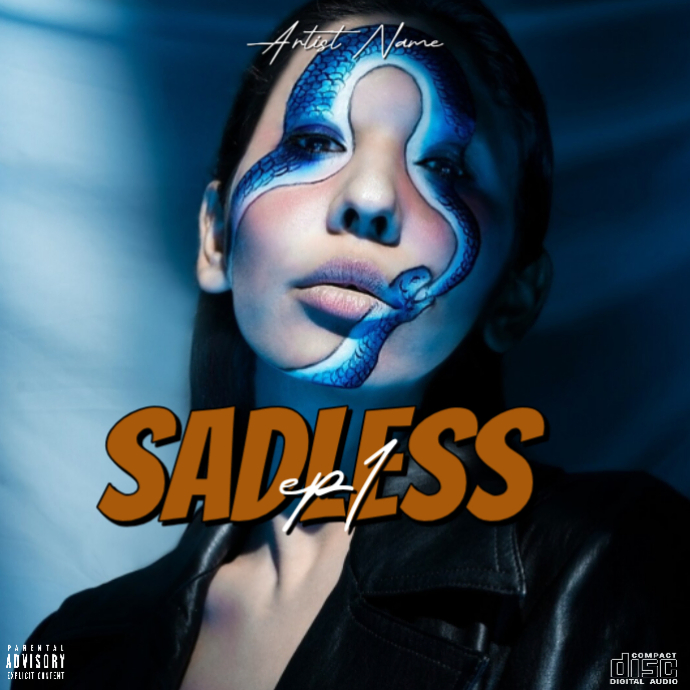 CD mixtape song album cover art work template | PosterMyWall