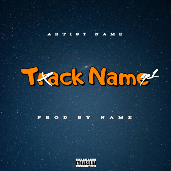 Plantilla de Cd mixtape song album cover art work template | PosterMyWall