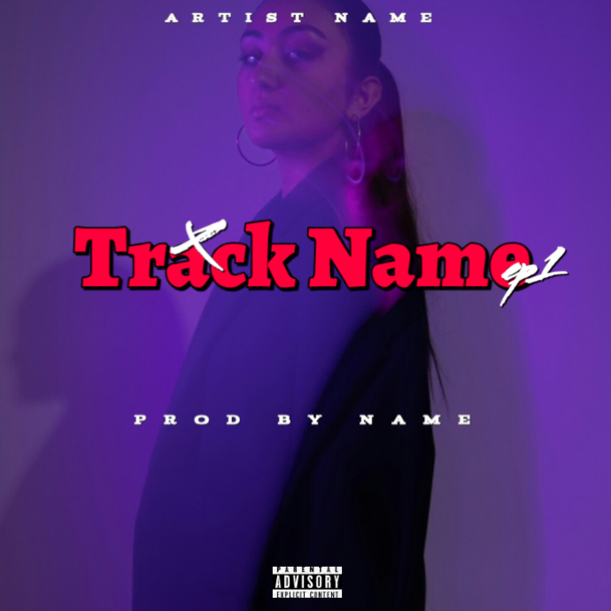 CD mixtape song album cover art work template | PosterMyWall