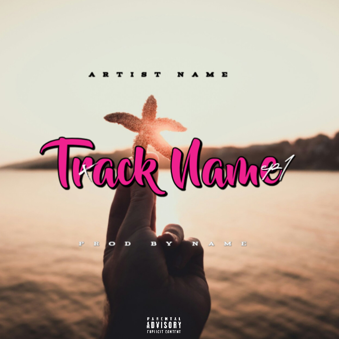 Plantilla de CD mixtape song album cover art work template | PosterMyWall
