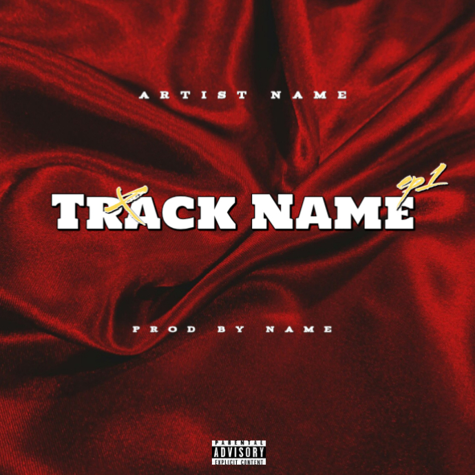 CD mixtape song album cover art work template | PosterMyWall