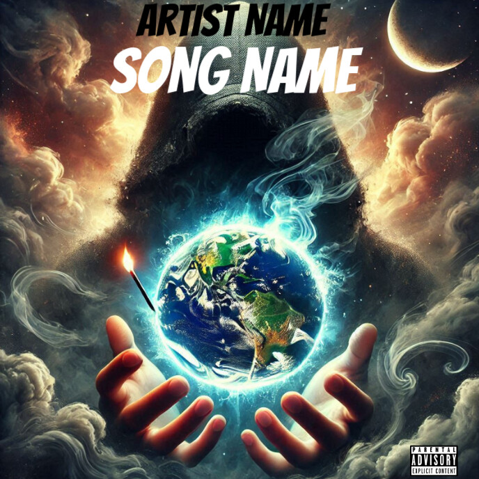 Plantilla de CD mixtape song album cover art work template | PosterMyWall
