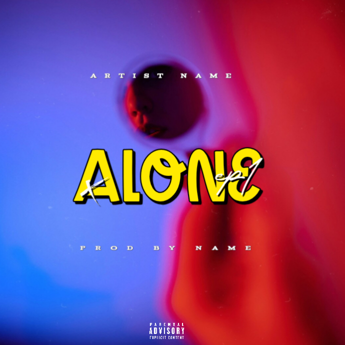 CD mixtape song album cover art work template | PosterMyWall