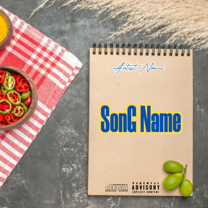 Plantilla de CD mixtape song album cover art work template | PosterMyWall