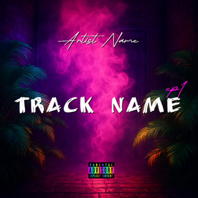 Plantilla de CD mixtape song album cover art work template | PosterMyWall