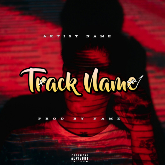 CD mixtape song album cover art work template | PosterMyWall