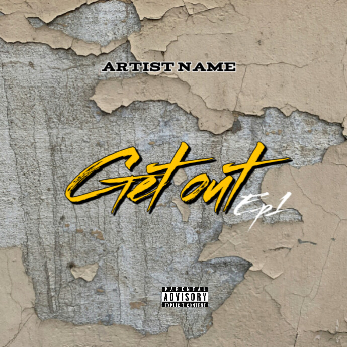 Plantilla de CD mixtape song album cover art work template | PosterMyWall