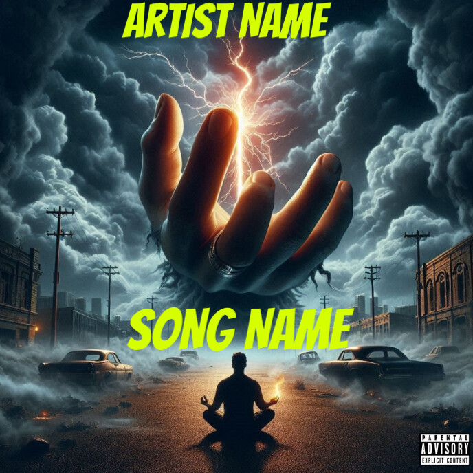 Plantilla de CD mixtape song album cover art work template | PosterMyWall