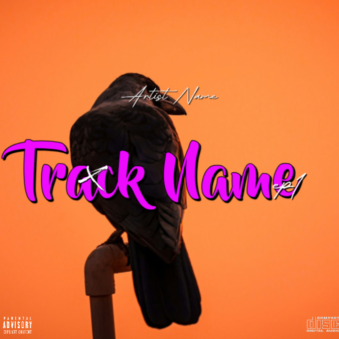 CD mixtape song album cover art work template | PosterMyWall