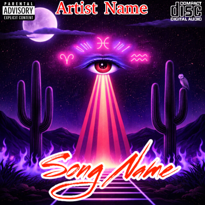 Purple Album Cover Album Covers Template | PosterMyWall