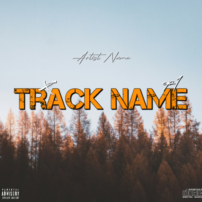 Plantilla de CD mixtape song album cover art work template | PosterMyWall