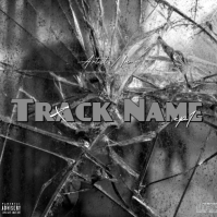 CD mixtape song album cover art work templete Portada de Álbum template