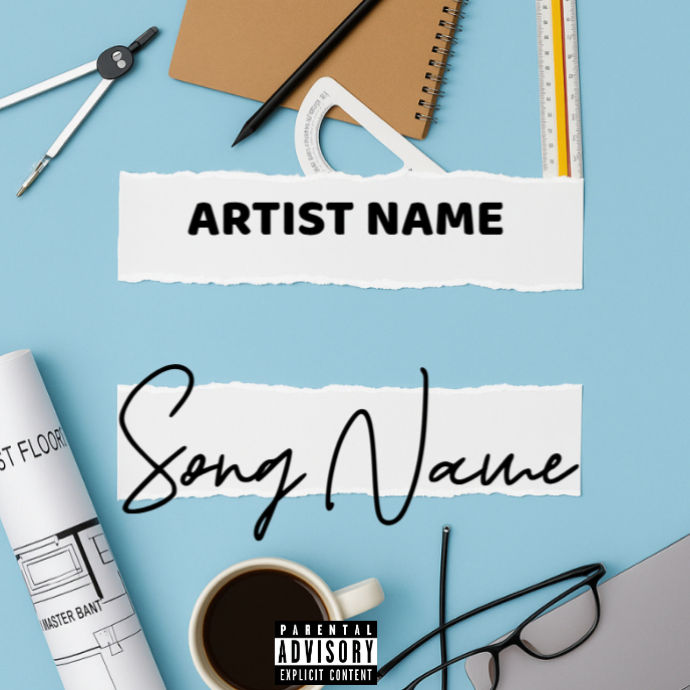 CD Song Album Cover Artwork Template | PosterMyWall