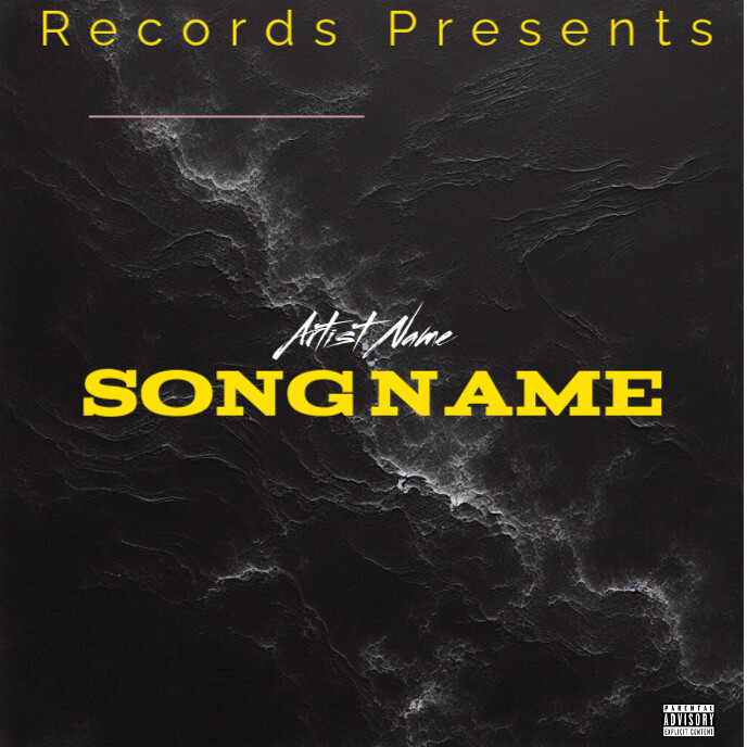 Copy of CD Song mixtape album cover art | PosterMyWall