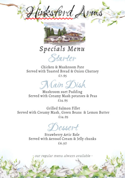 Spring specials (1) | PosterMyWall