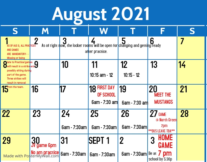 Copy Of August Word Calendar Template PosterMyWall copy-of-august-word-calendar-template-postermywall